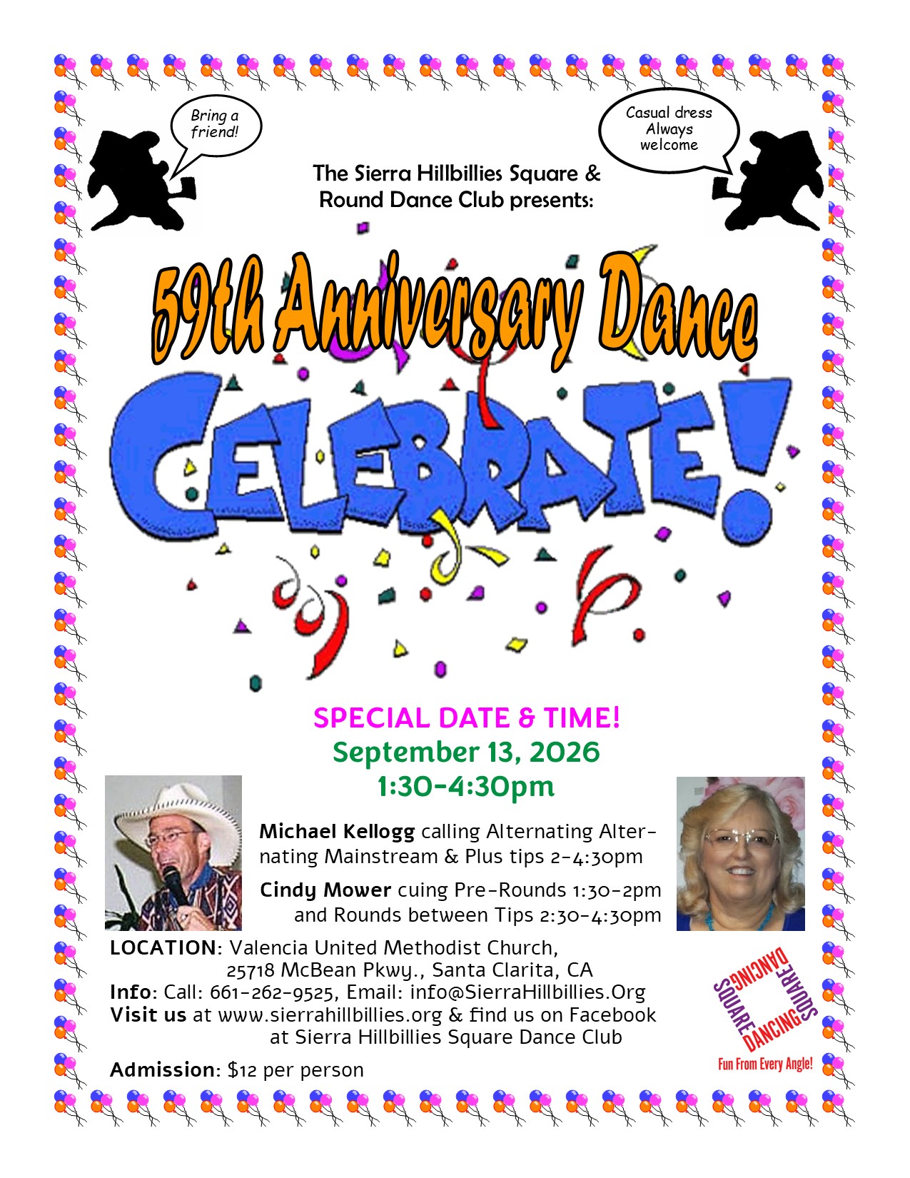 September Dance Flier