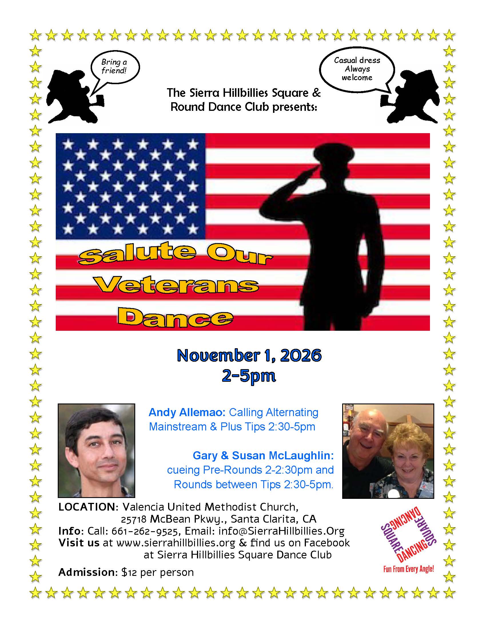 November Dance Flier